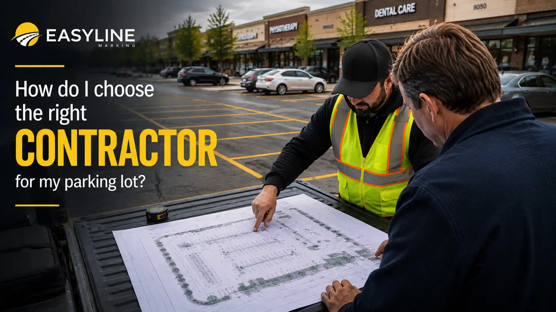 How do I choose the right contractor for my parking lot?