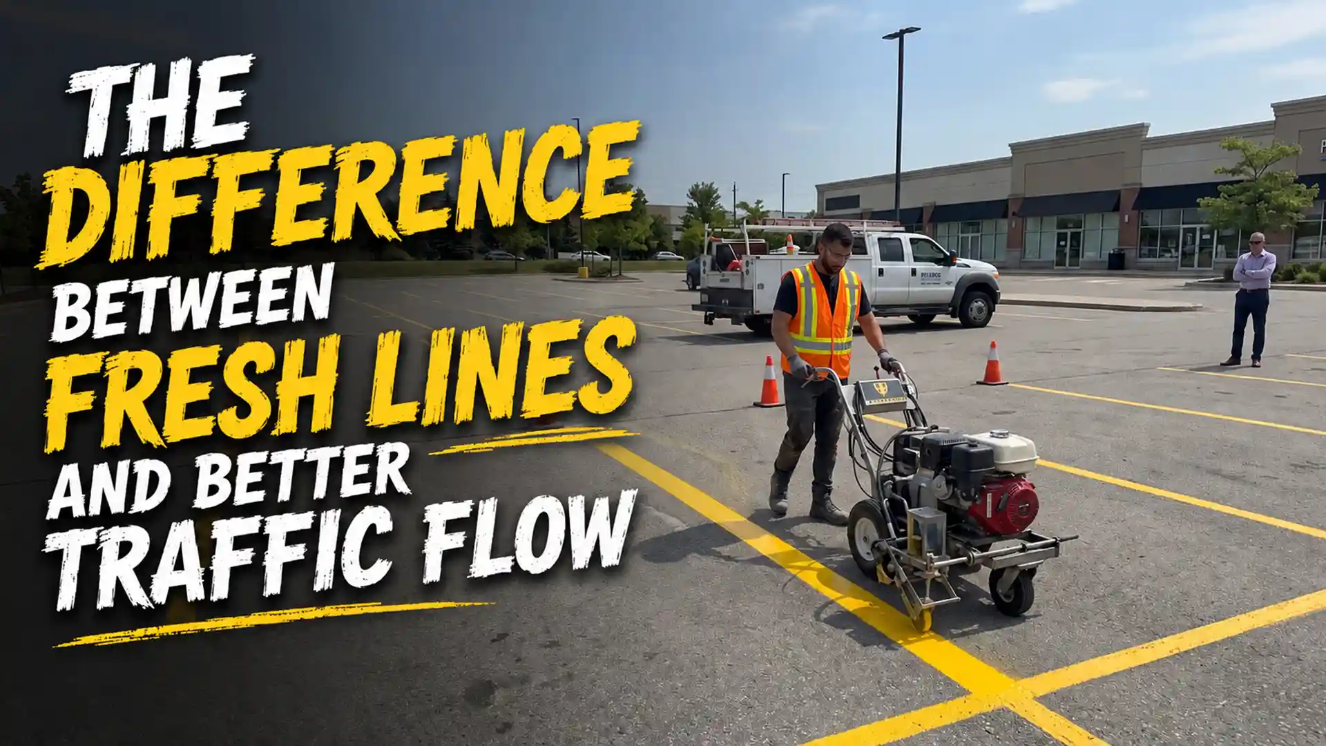 The difference between fresh lines and better traffic flow