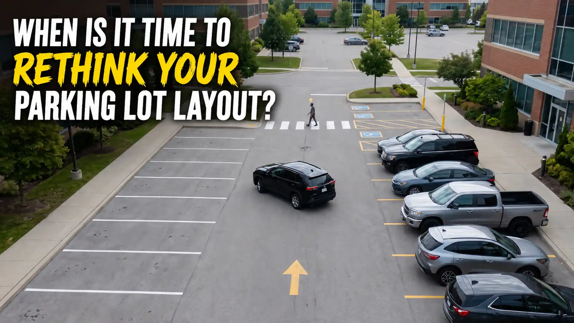 When is it time to rethink your parking lot layout?